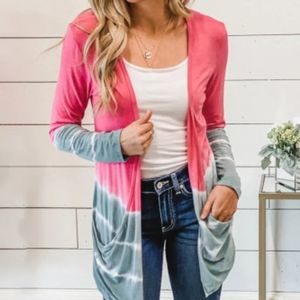 Tie Dye Cardigan
